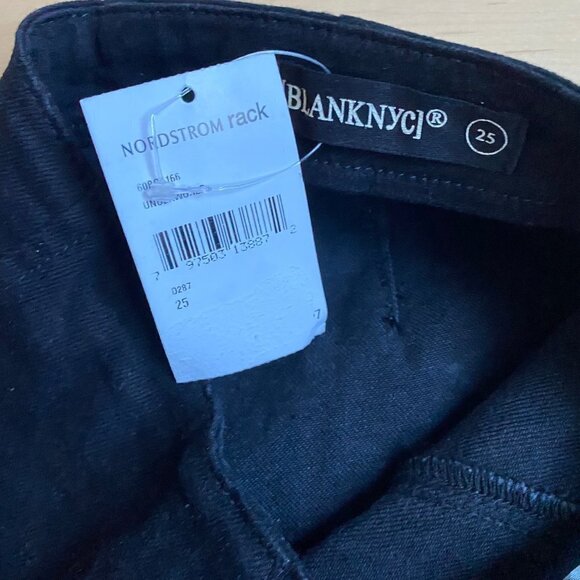 BLANKNYC BNWT Black "The Great Jones" Skinny Jeans - Picture 3 of 5